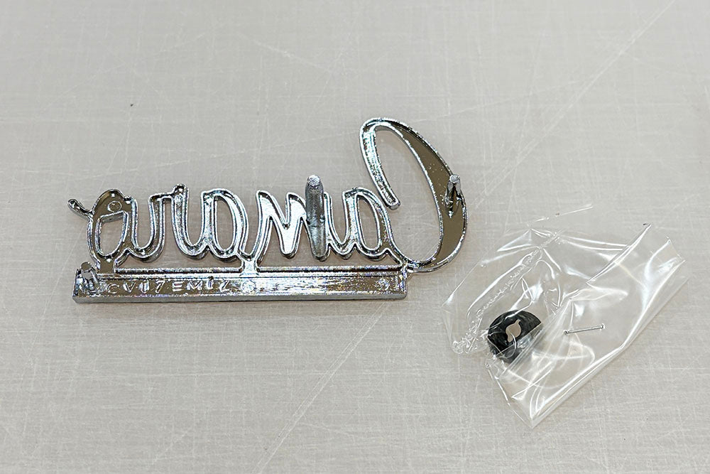 1970 "Camaro By Chevrolet" Trunk Lid Emblem
