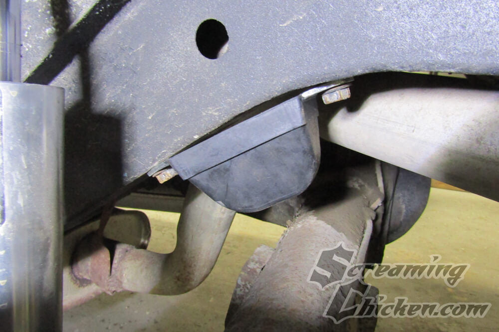 1967 Camaro/Firebird Stock Style Rear Bump Stop - installed
