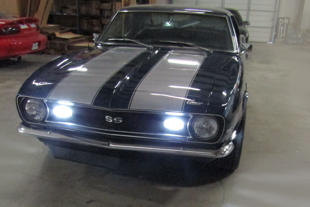 1968 Camaro LED Strip Parking Lights