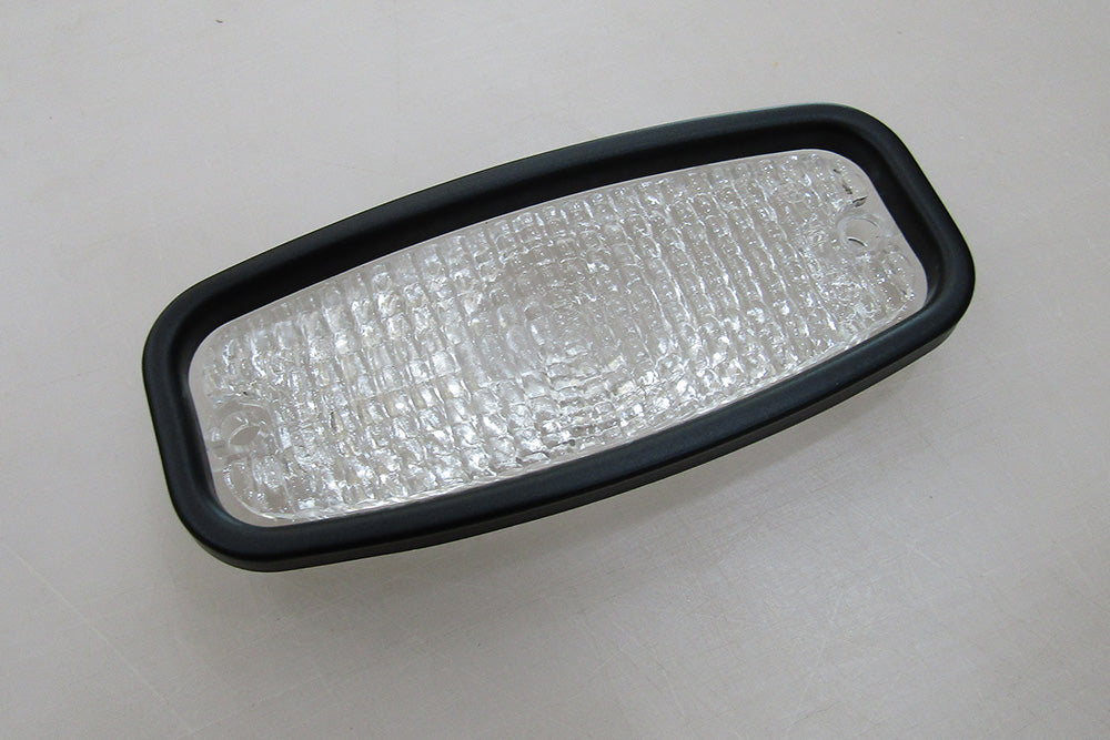 1968 Camaro Standard Parking Lamp Lens (Satin Black trim ring)