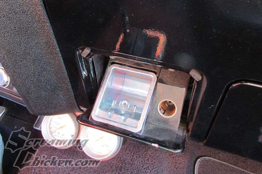 1969 Camaro Ashtray Switch Panel Bracket
