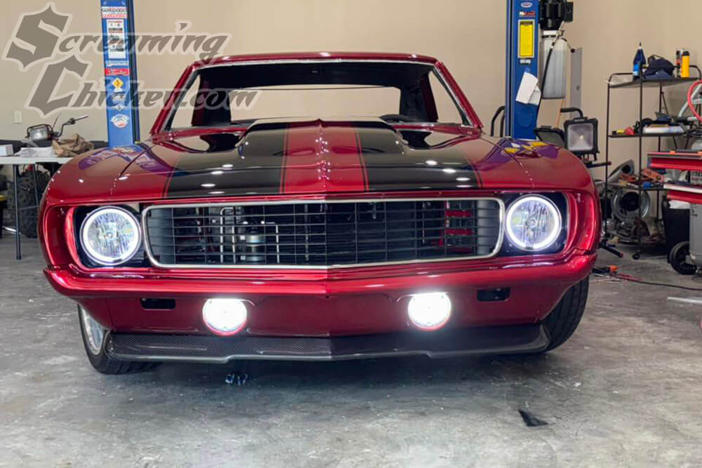 1967-69 Camaro Slim Fit Halo LED Headlight Kit (pair)