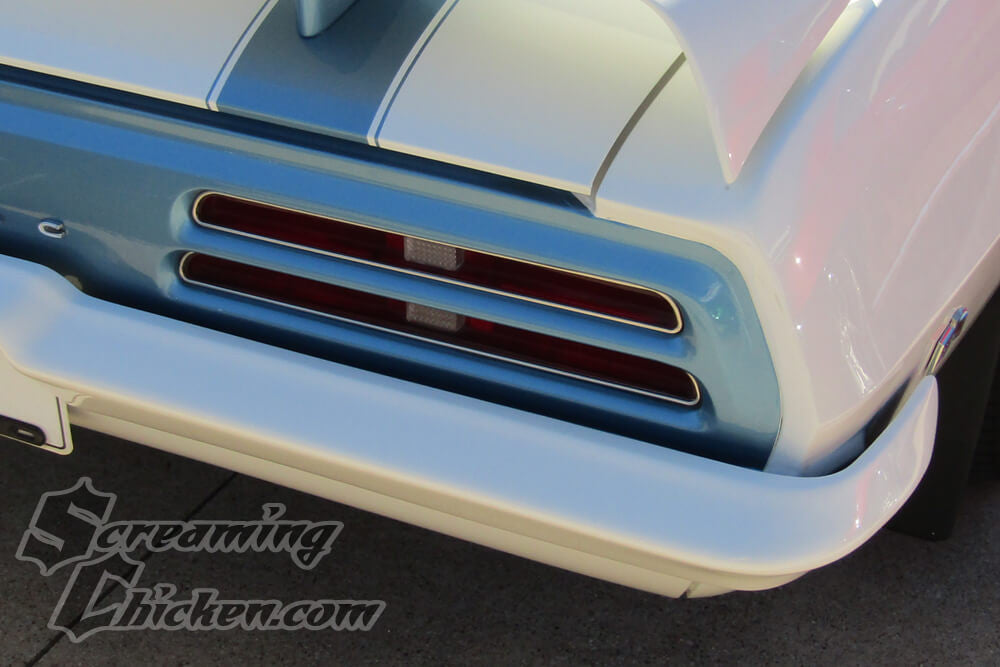 1969 Firebird Tail Light Lens - installed