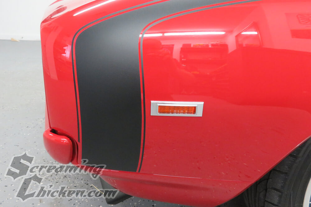 1969 Camaro Side Marker Bezel Set (front & rear)- installed