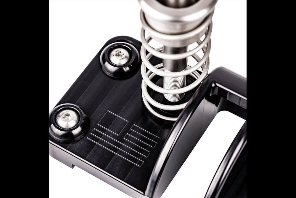 1967-81 Camaro LG Billet Aluminum Hood Latch Assembly- close up