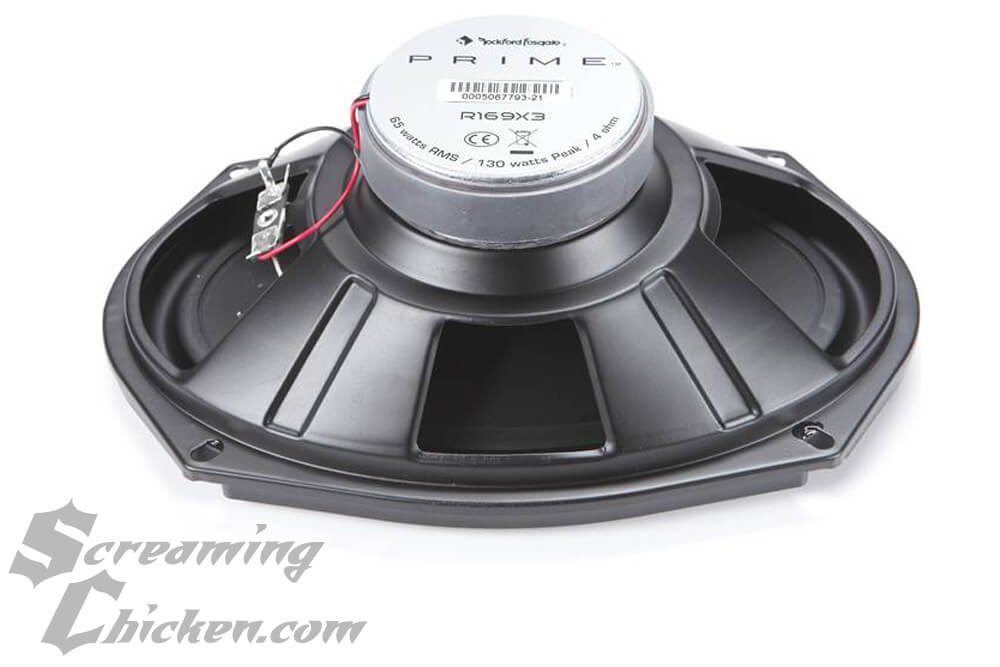 Rockford Fosgate R169X3 Rear Speakers (Prime Series 3 Way)