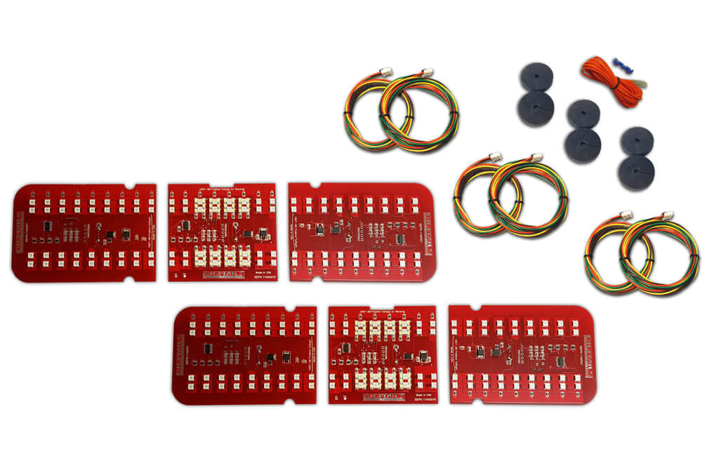 1967-68 Pontiac Firebird Digi-Tails LED Taillight Panels w/LED Reverse