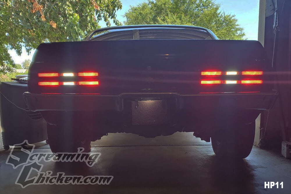 1967-69 Firebird LED Tail Light Bulb Combo Kit- hp11 bulbs closeup