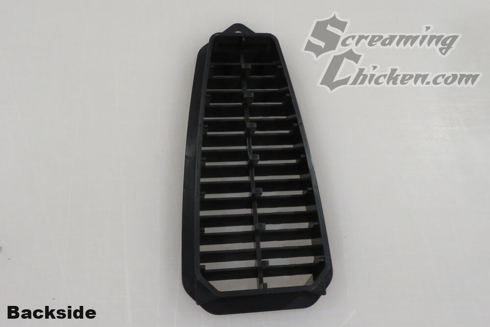 1968-69 Camaro/Firebird Door Jam Vent Front Grill Only, each- backside