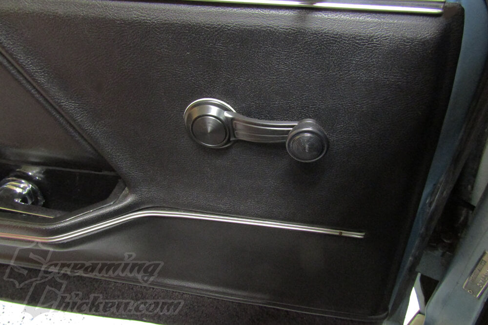 1967-69 Camaro/Firebird All Black Window Crank