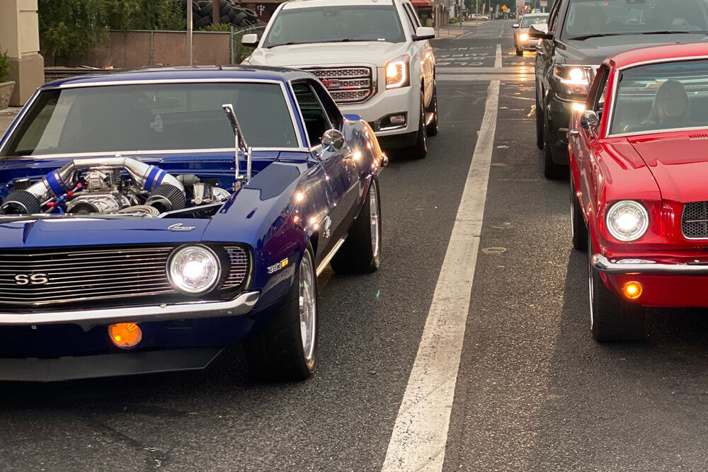 1967-69 Camaro Dapper LED Seven Headlights (Pair)