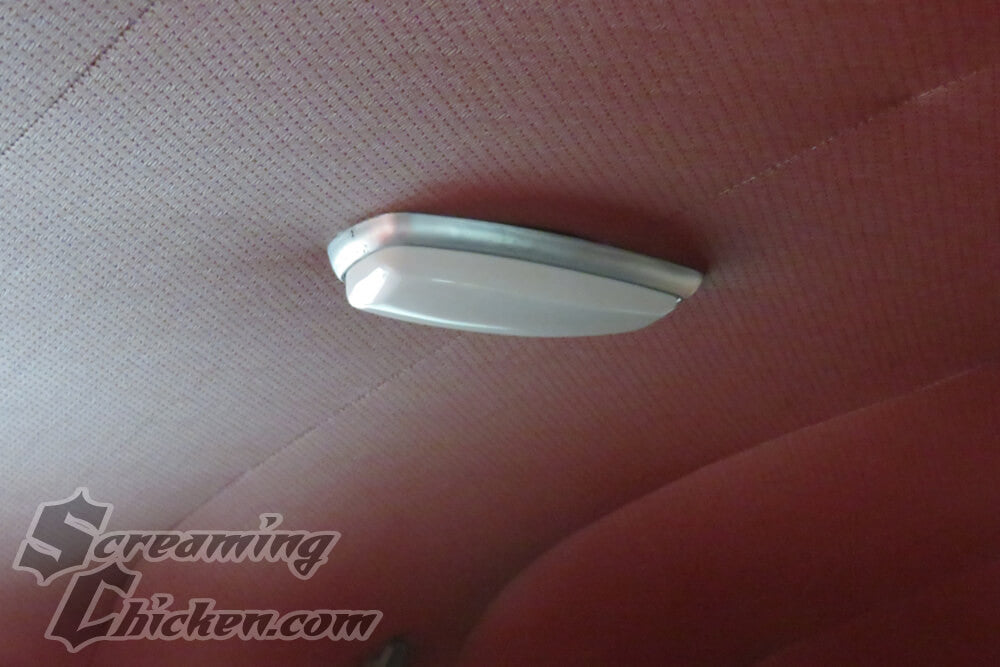 1967-69 Camaro & 1967-68 Firebird Dome Light Lens - installed 1