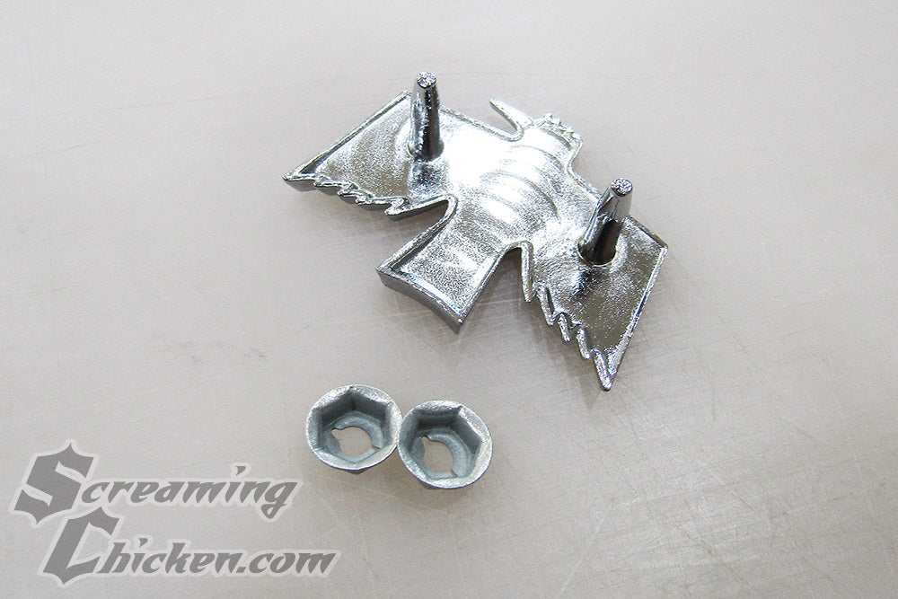 1967-68 Firebird Fender Crest Emblems (pair)