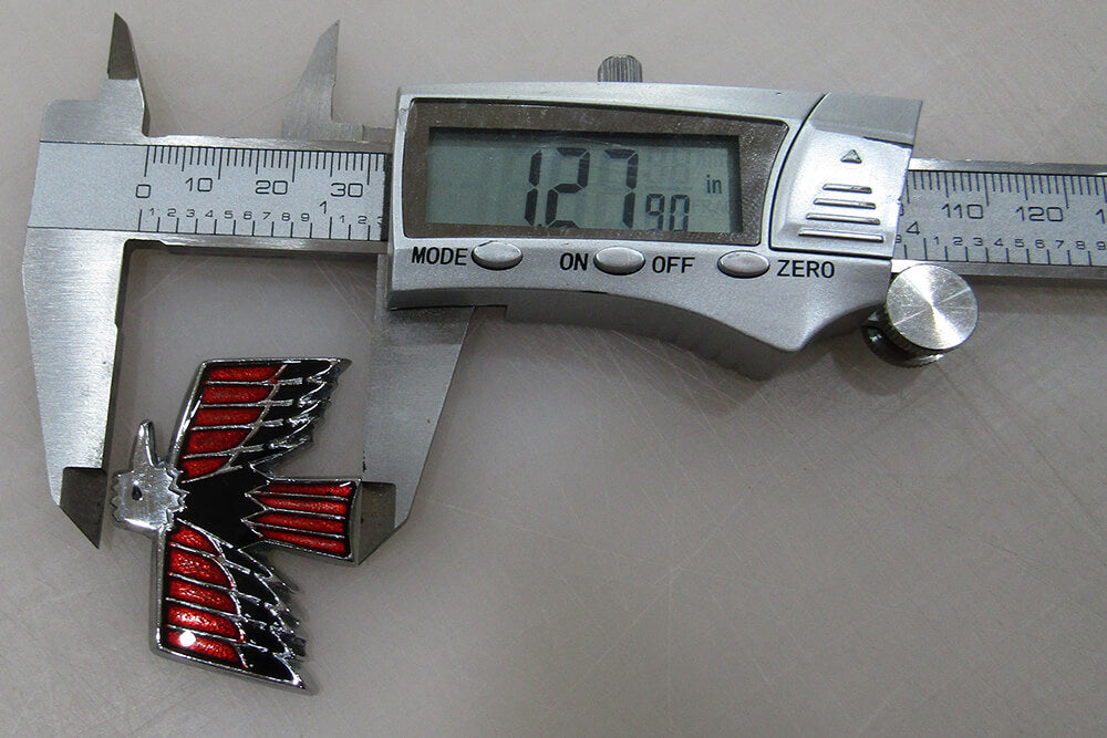 1967-69 Firebird Glove Box Door Emblem with 3M Tape Backing