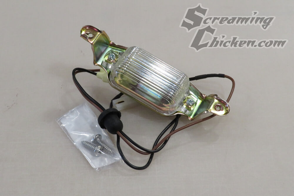 1967-69 Firebird LED License Lamp Assembly- front view