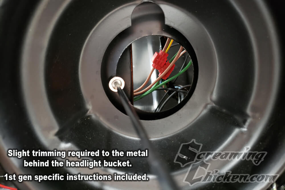 1967-69 Camaro LED Headlight Kit (pair)- bucket mod needed