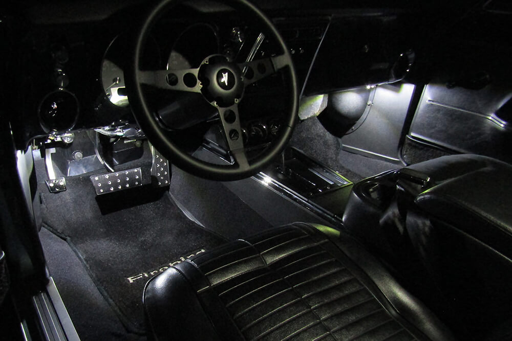 1967-69 Camaro/Firebird LED Footwell Lighting Kit