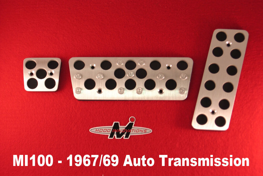 1967-69 Camaro/Firebird Pedal Covers- mi100