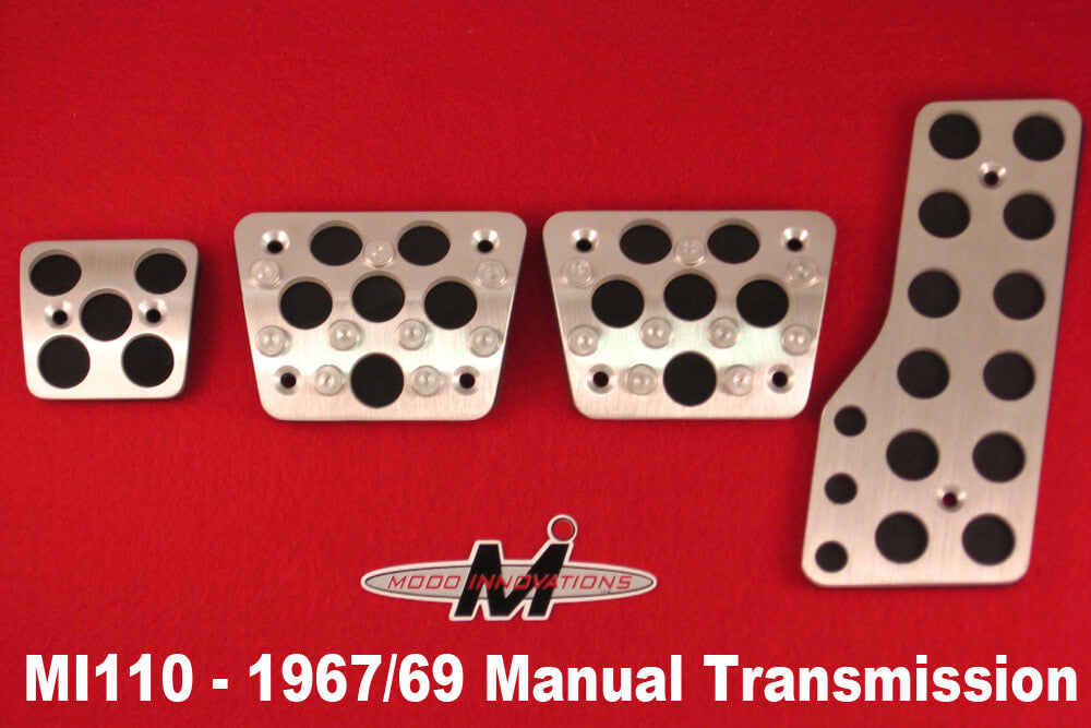 1967-69 Camaro/Firebird Pedal Covers- mi110