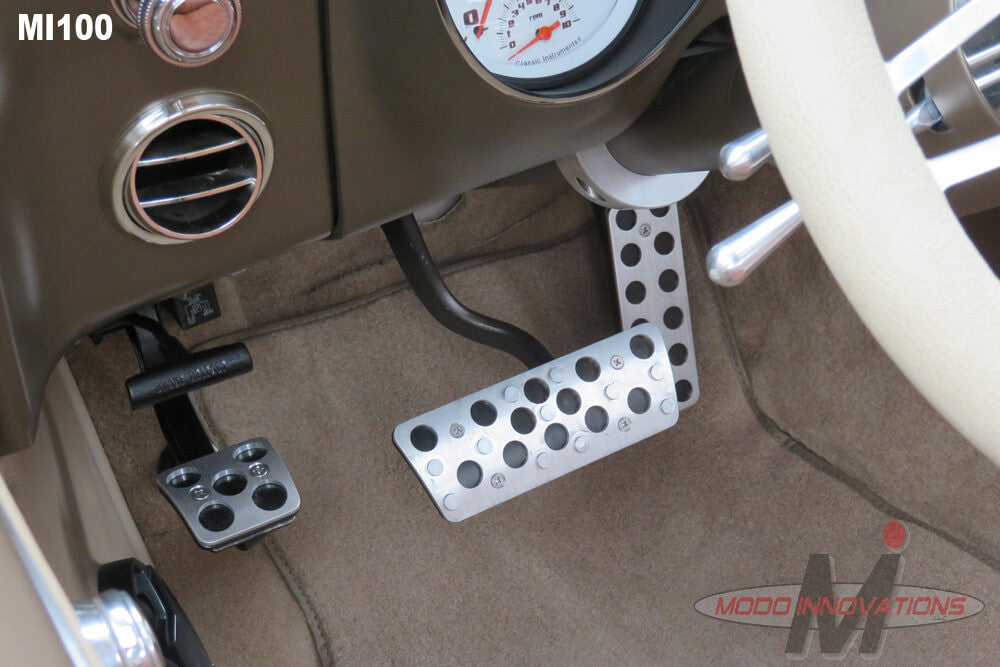 1967-69 Camaro/Firebird Pedal Covers- installed 3