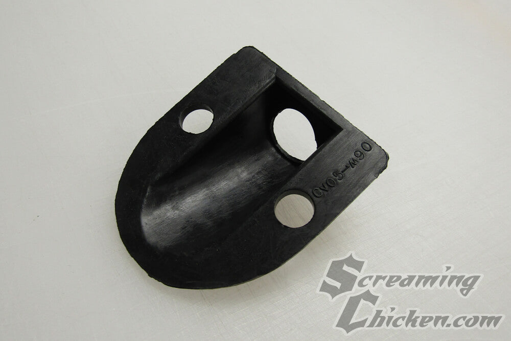 1970-73 Camaro Trunk Lock Bezel Gasket- uninstalled