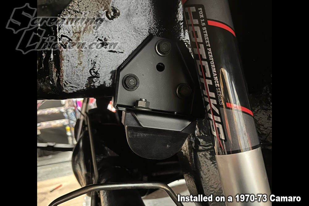 1970-81 Camaro/Firebird Complete Rear Bump Stops - installed