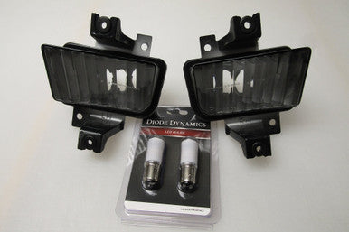 1976-78 Firebird Parking Lights With LED bulbs
