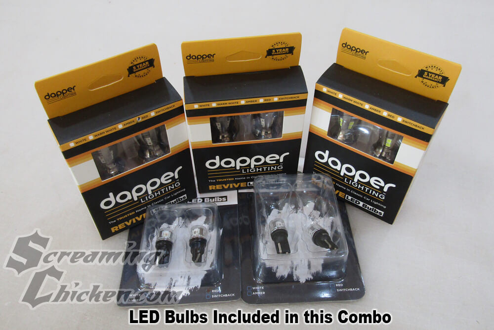 1979-81 Trans Am LED Tail Light Bulb Combo Kit