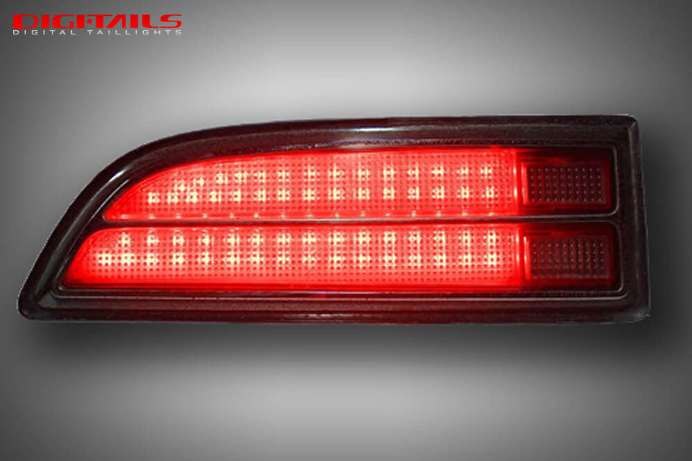 1970-73 Firebird Digi-Tails LED Tail Light Panels - illuminated