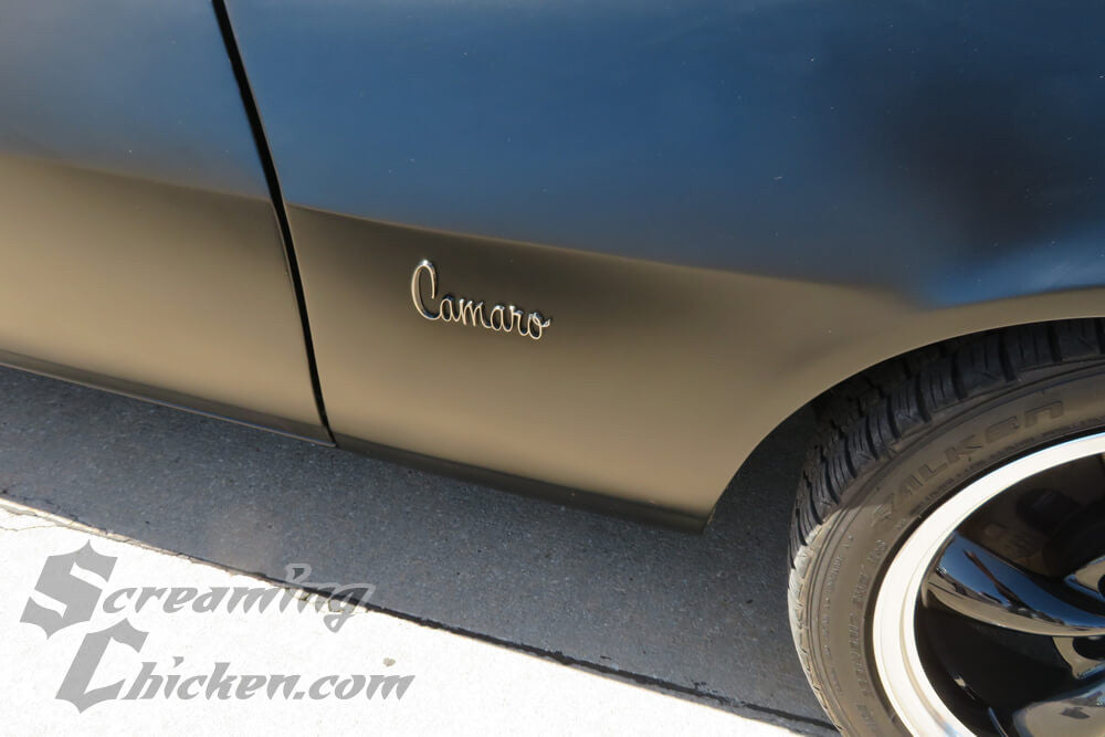1970-74 Camaro Fender Emblem - installed