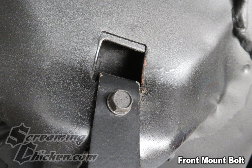 1970-81 Camaro/Firebird Gas Tank Strap Hardware- front mount bolt