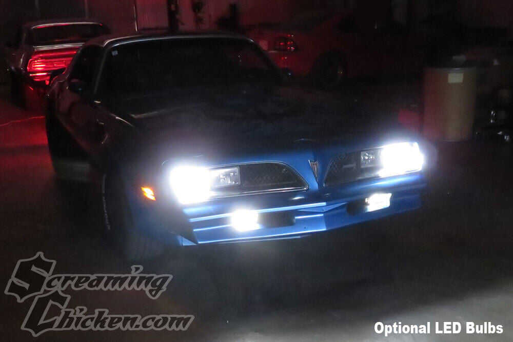 1977-81 Firebird Headlight Conversion Kit- optional LEDs 3