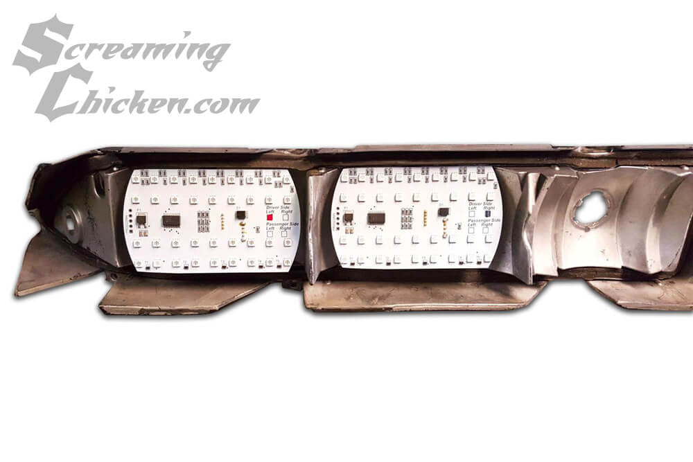 1978-81 Camaro Digi-Tails LED Tail Light Panels - panel rear view