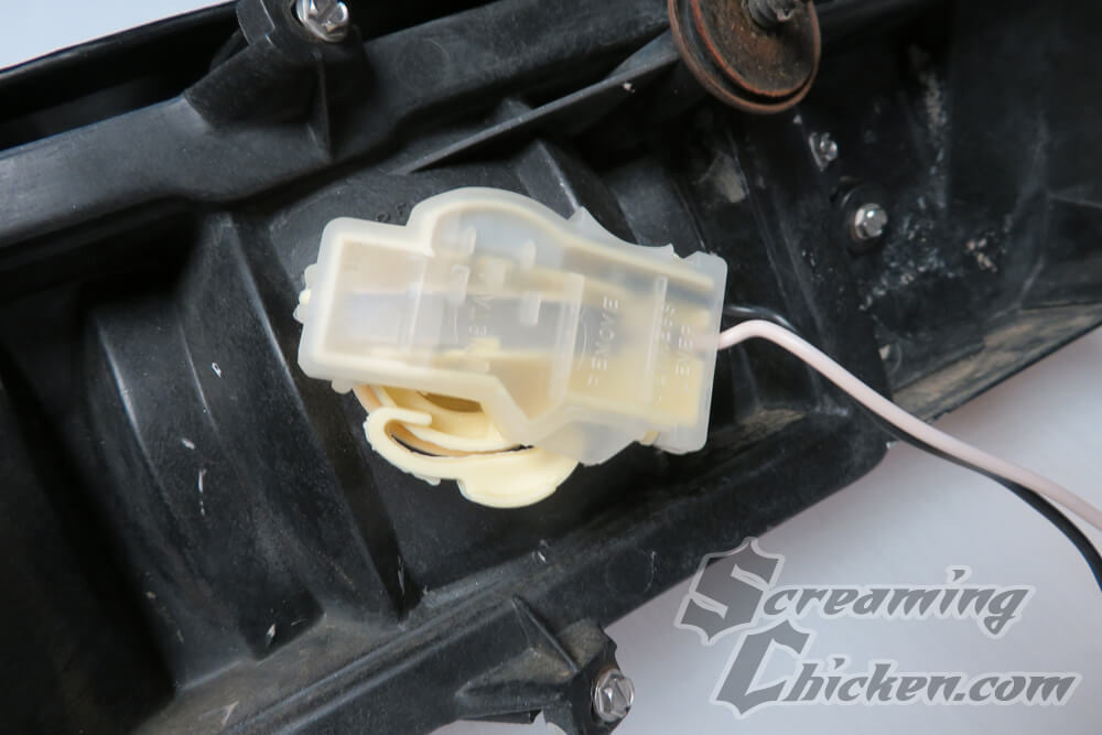 1978-81 Camaro Reverse Light Connector- installed