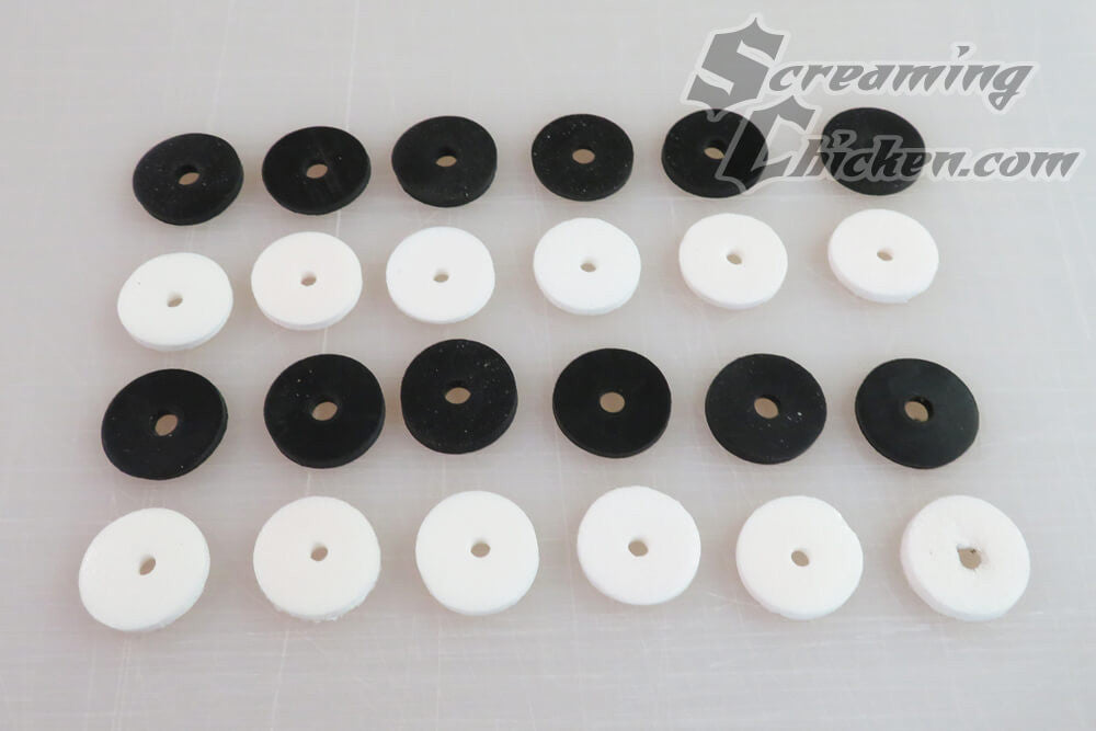 1978-81 Camaro Tail Light Stud and Wingnut Seals- uninstalled