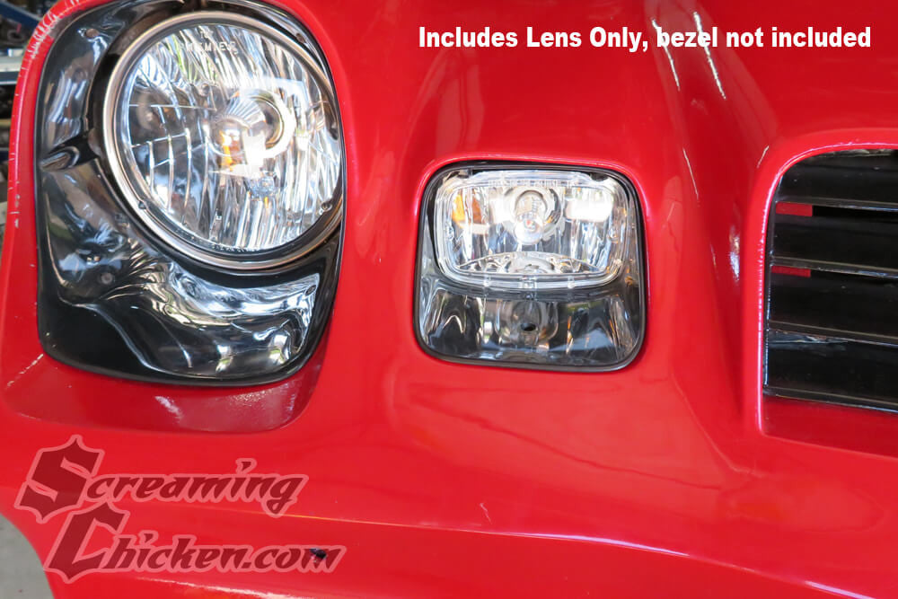 1978-81 Camaro Standard Parking Light Housing/Lens, Each- installed
