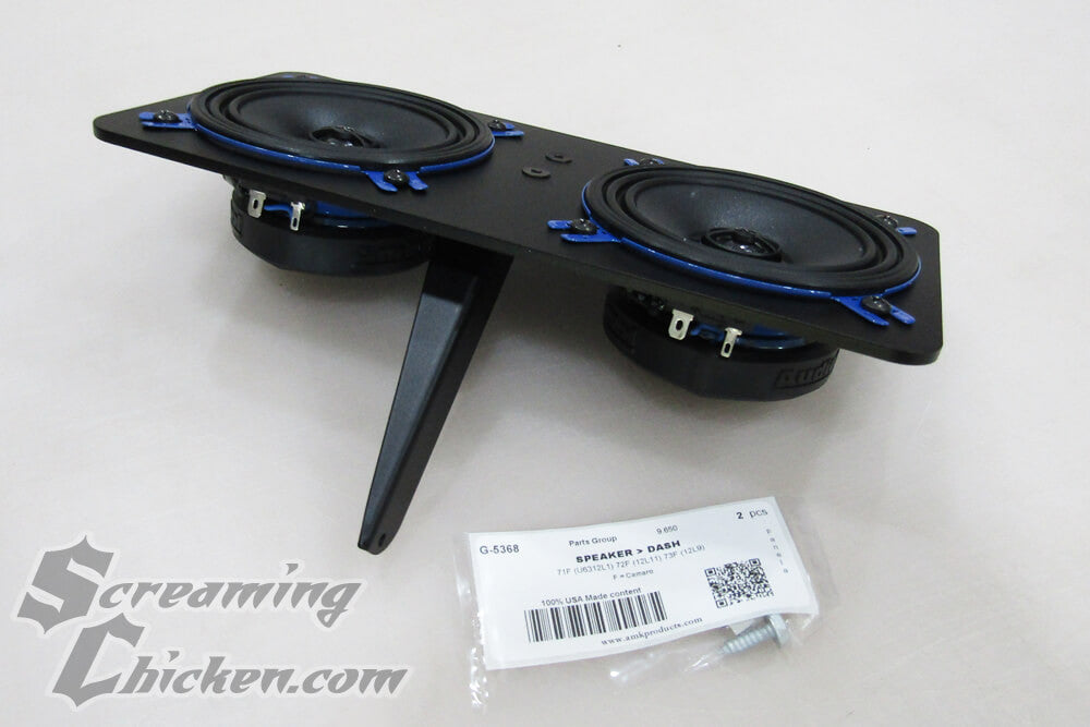 1970-81 Camaro & 1970-79 Firebird AudioControl Dash Speakers w/ Install Bracket