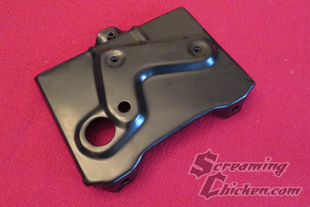 1970-81 Camaro Battery Tray, Hold Down & Hardware Combo- top view