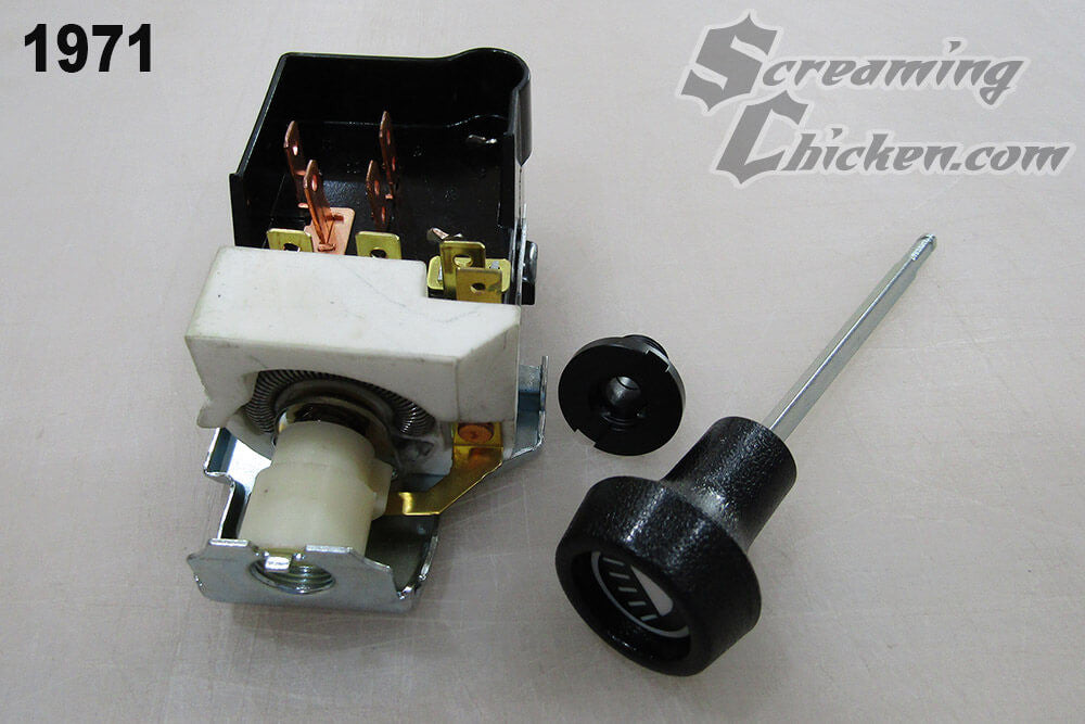 1970-81 Camaro Complete Headlight Switch