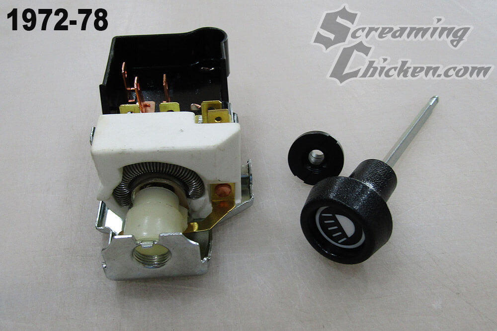 1970-81 Camaro Complete Headlight Switch