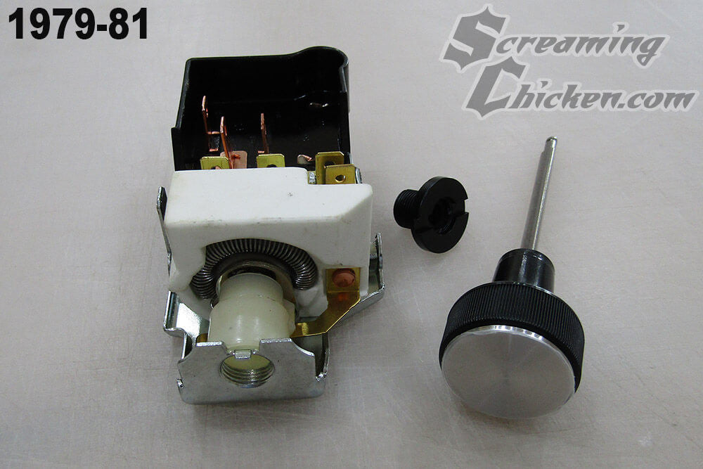1970-81 Camaro Complete Headlight Switch