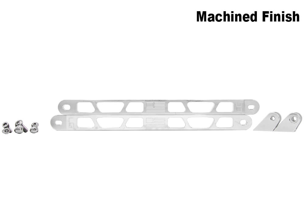 1970-81 Camaro LG Billet Fender Braces- machined finish