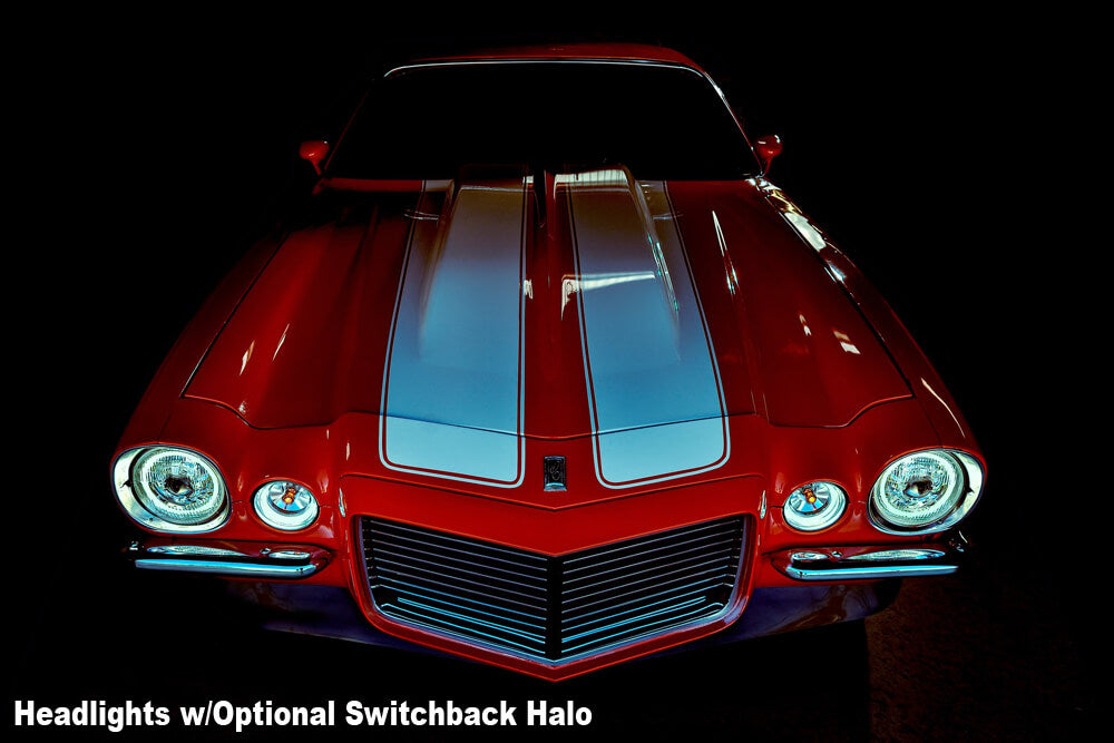 1970-76 Firebird Dapper LED Seven Headlights (Pair)