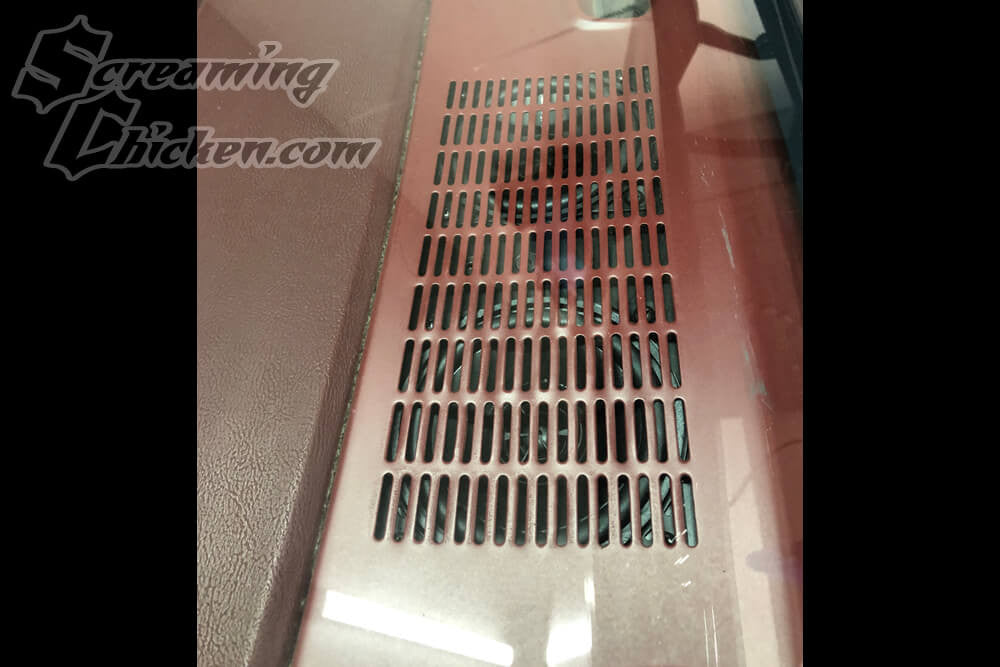 1970-81 Camaro & 1970-79 Firebird Front Dash Speakers w/ Install Bracket- top side installed