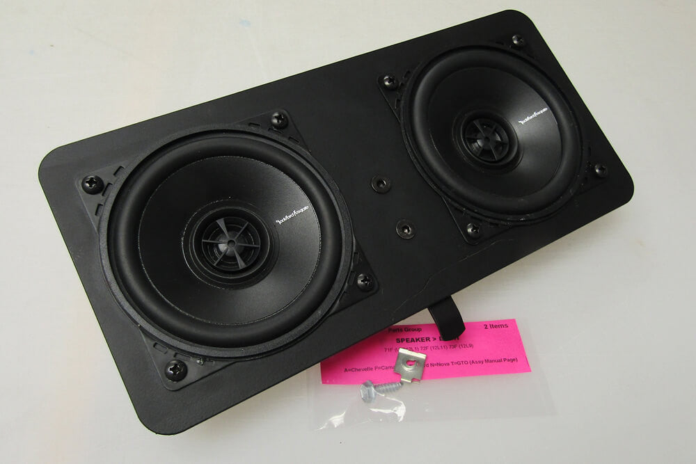 1970-81 Camaro & 1970-79 Firebird Front Dash Speakers w/ Install Bracket