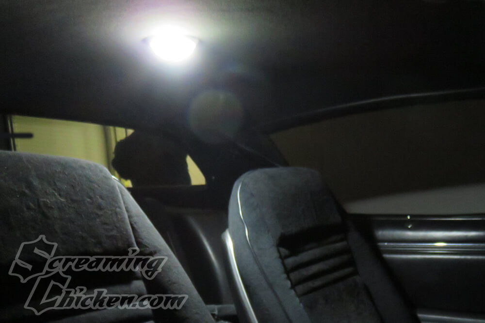 1970-81 Camaro/Firebird Complete LED Dome Light Assembly- illuminated