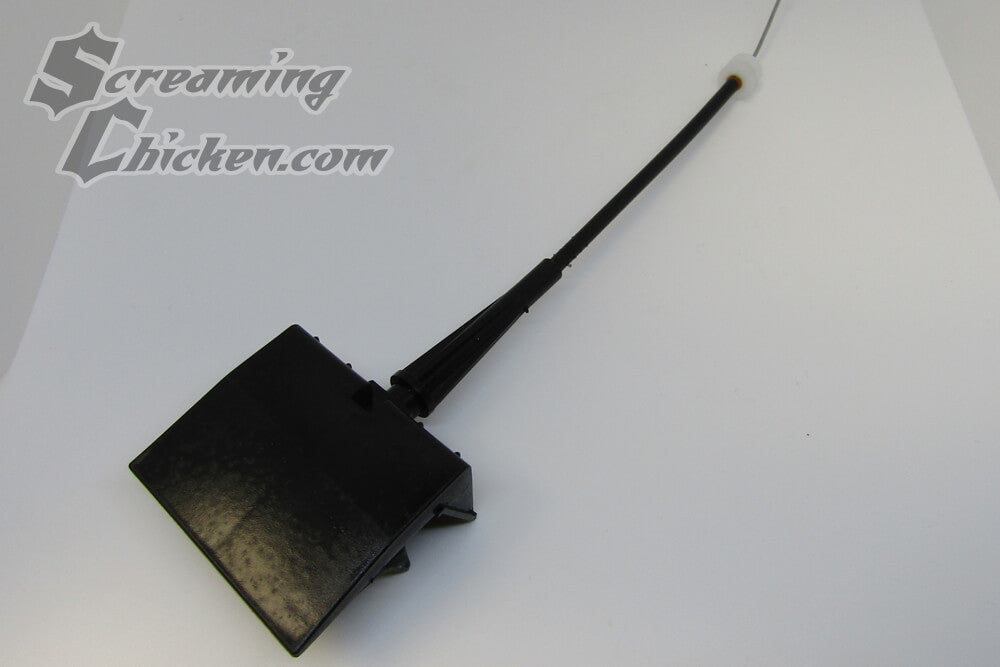1970-81 Firebird Emergency Brake Release w/Cable - close up view
