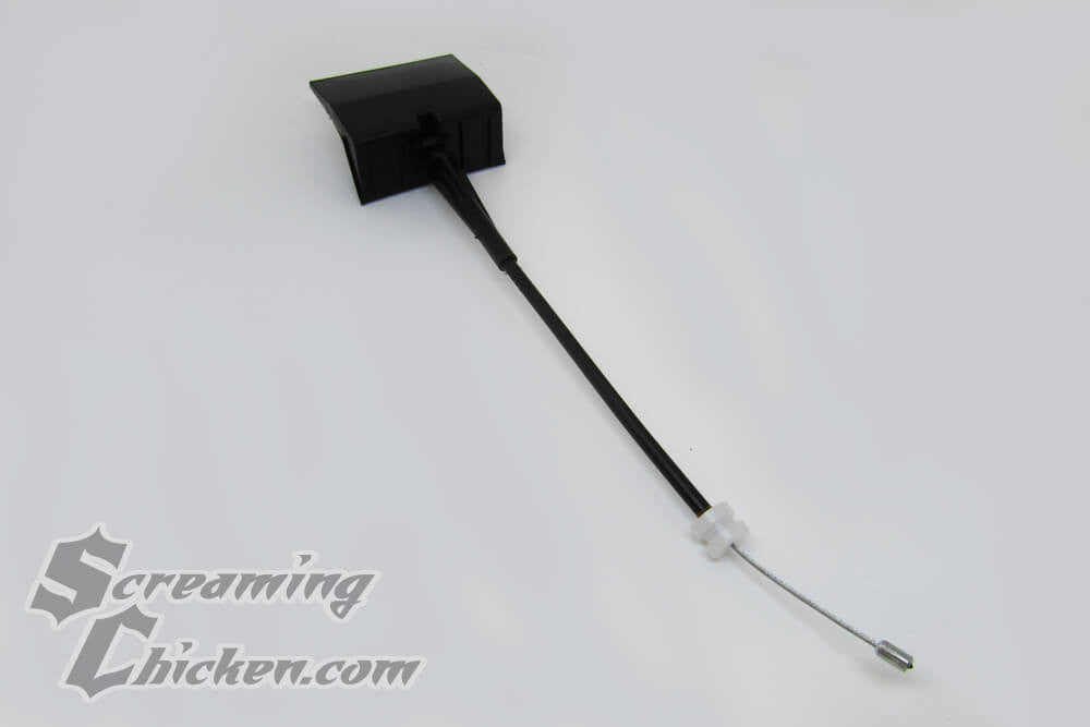 1970-81 Firebird Emergency Brake Release w/Cable - rear view