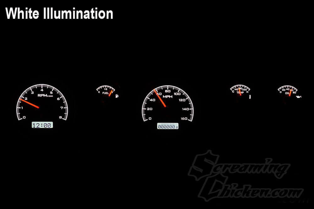1970-81 Firebird Dakota Digital VHX Gauges (Black Alloy)