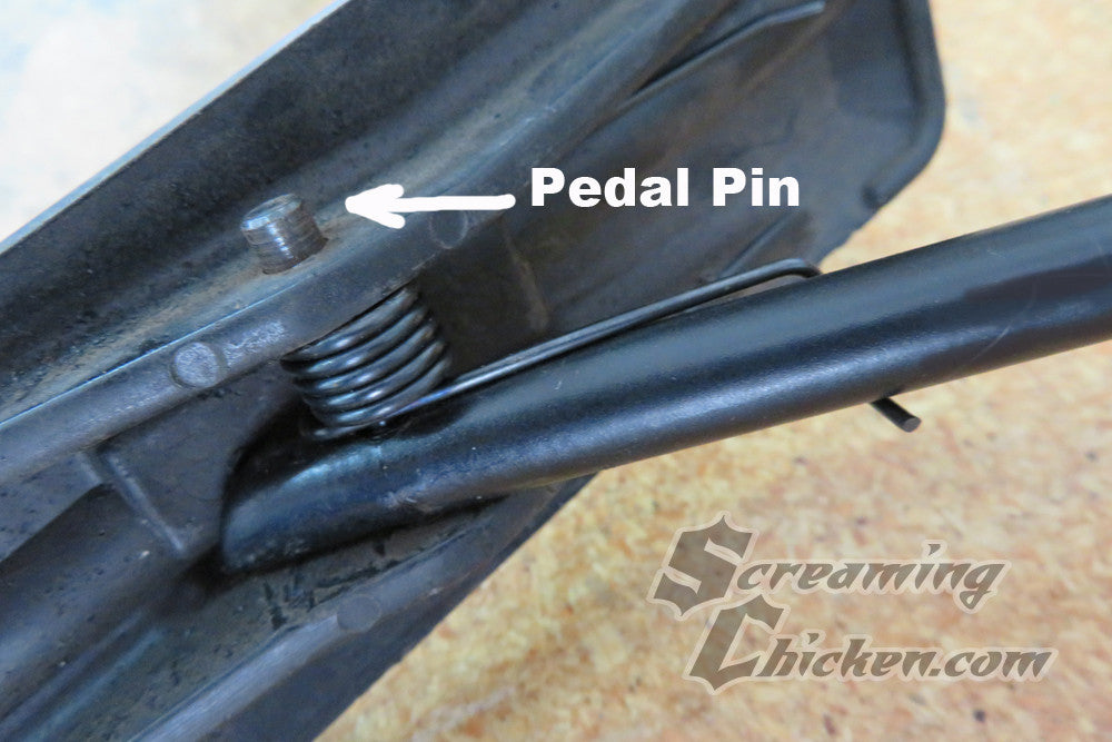 1967-81 Camaro/Firebird Throttle Pedal to Rod Pin- installed